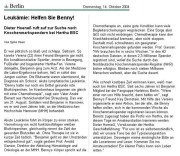 14.10.2004 - Berliner Morgenpost