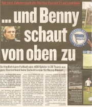 19.06.2007 - Berliner Kurier Seite 1